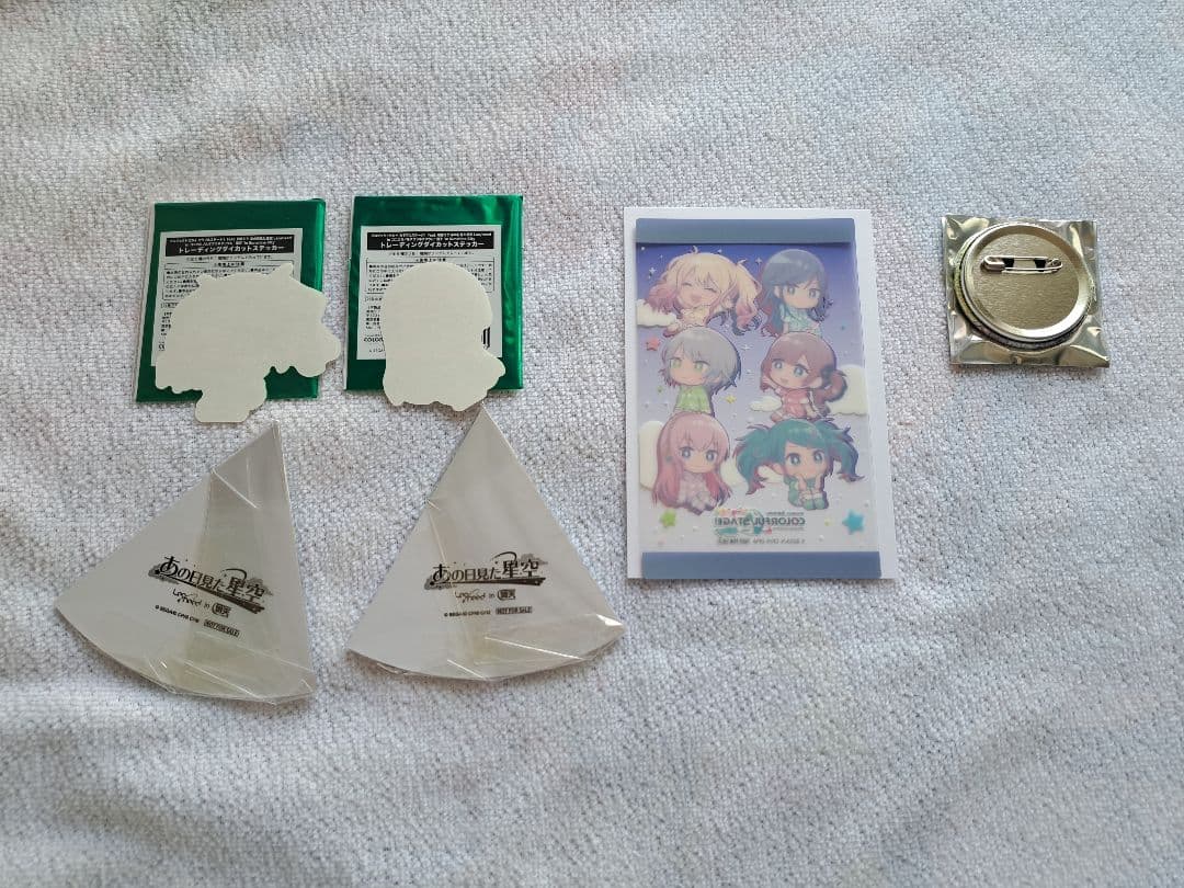 プロセカ　満天　ステッカー　特典　宝石箱　缶バッジ　天馬咲希　巡音ルカ　6点+α