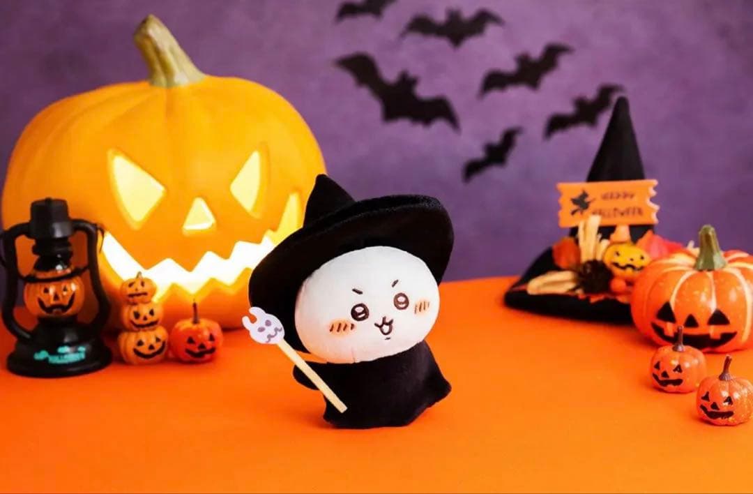 【正規品】ちいかわ仮装しちゃう！ ハロウィン マスコット 3点セット