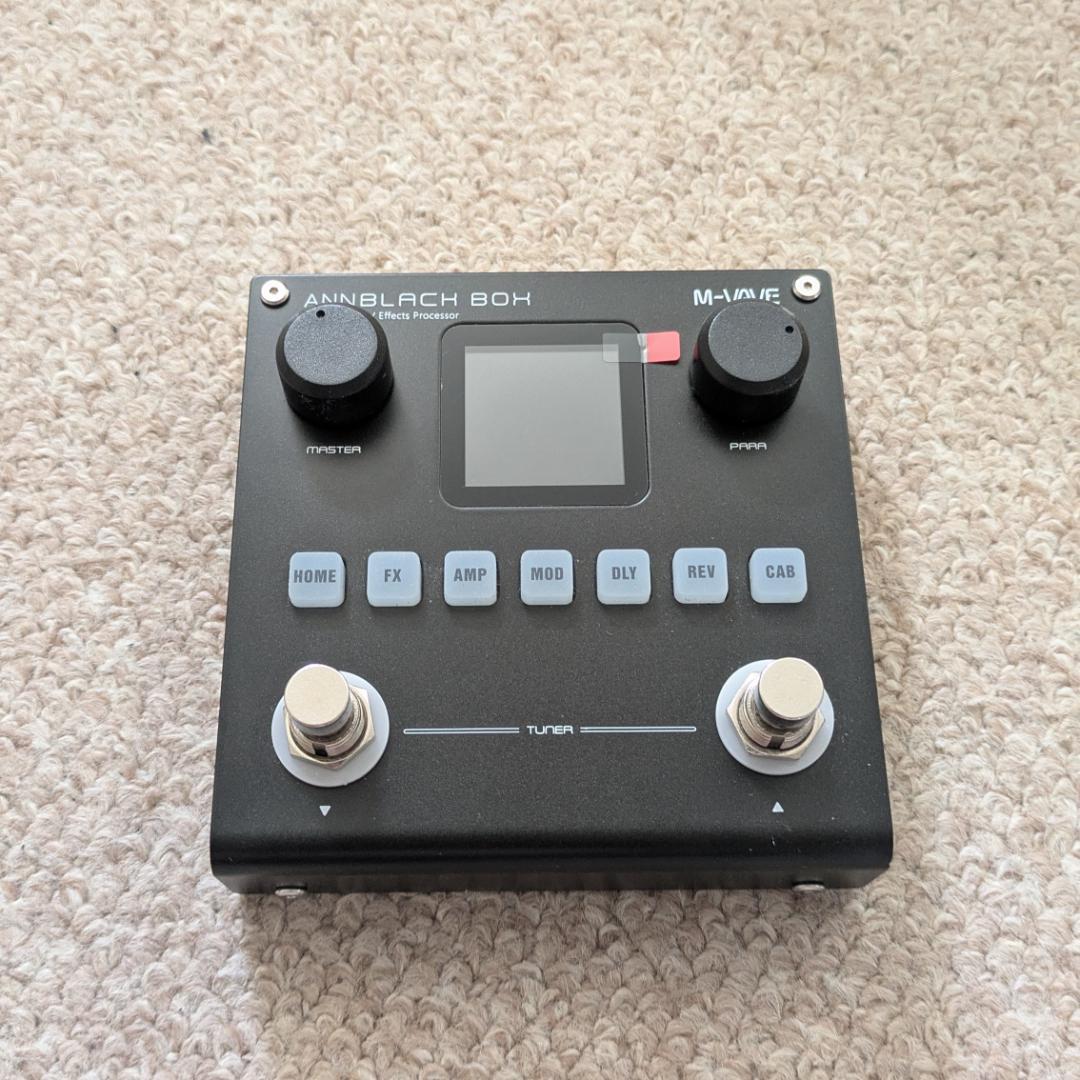新品 M-WAVE ANNBLACKBOX マルチエフェクター ブラック