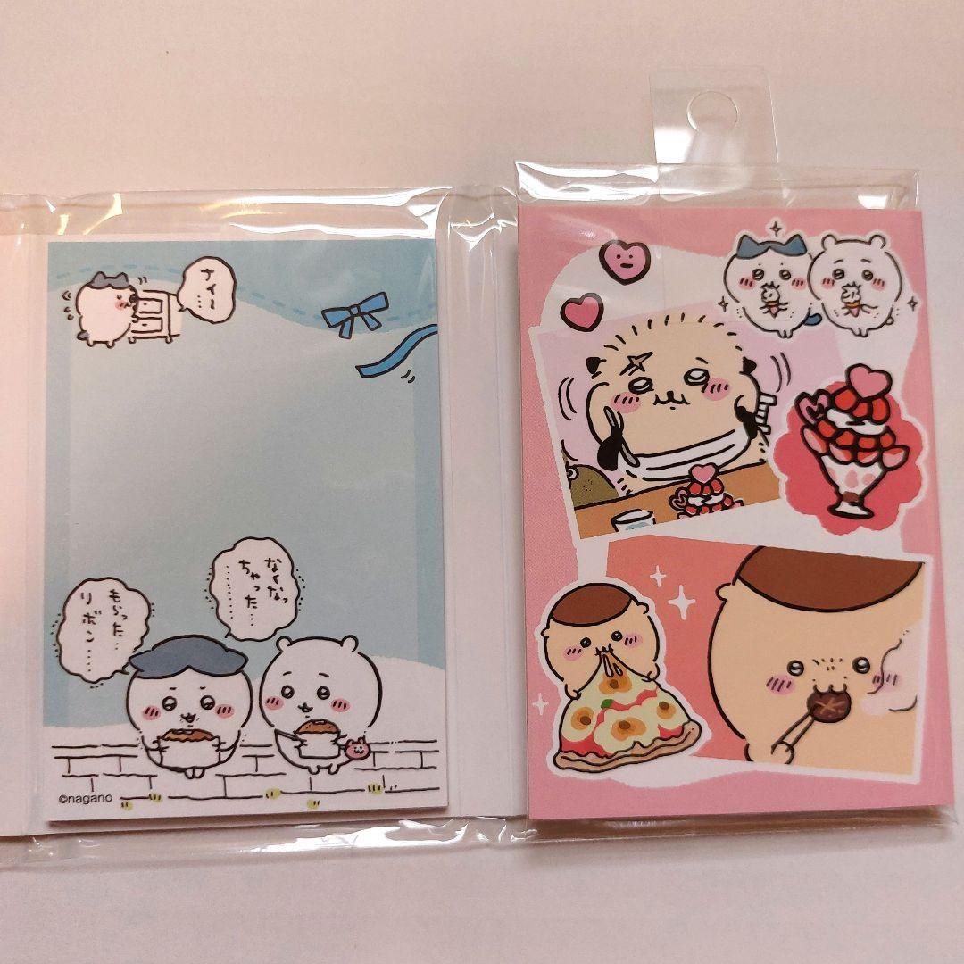 ❤️お値下げ❤️ちいかわ　クリアシール　シール　付箋　ガチャ　ハチワレ