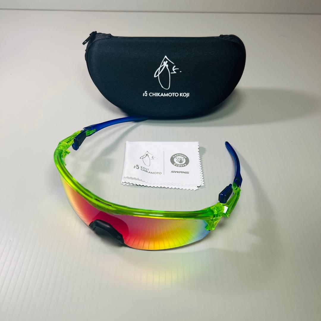 スワンズ 近本光司 選手 モデル サングラス　タイガース