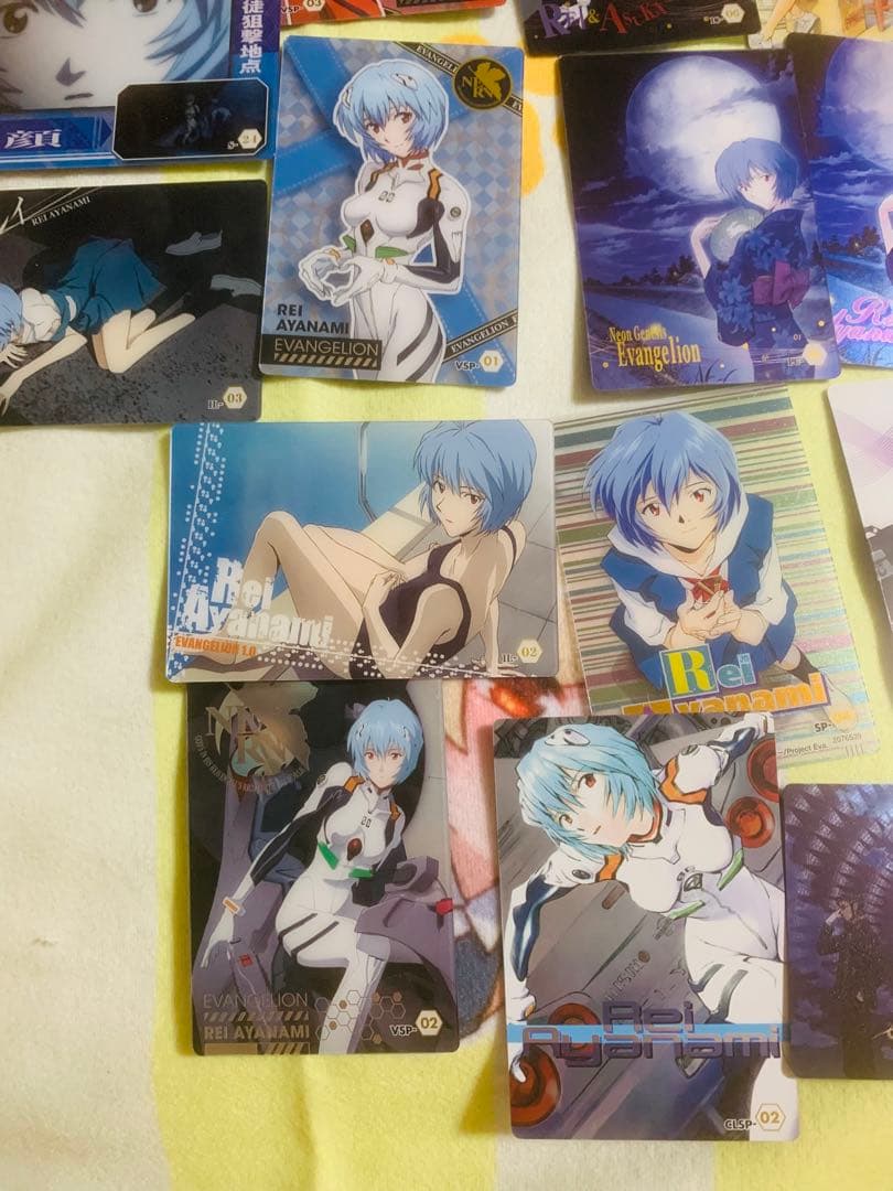 新世紀エヴァンゲリオン トレーディングカード　綾波レイ 惣流・アスカ・ラングレー