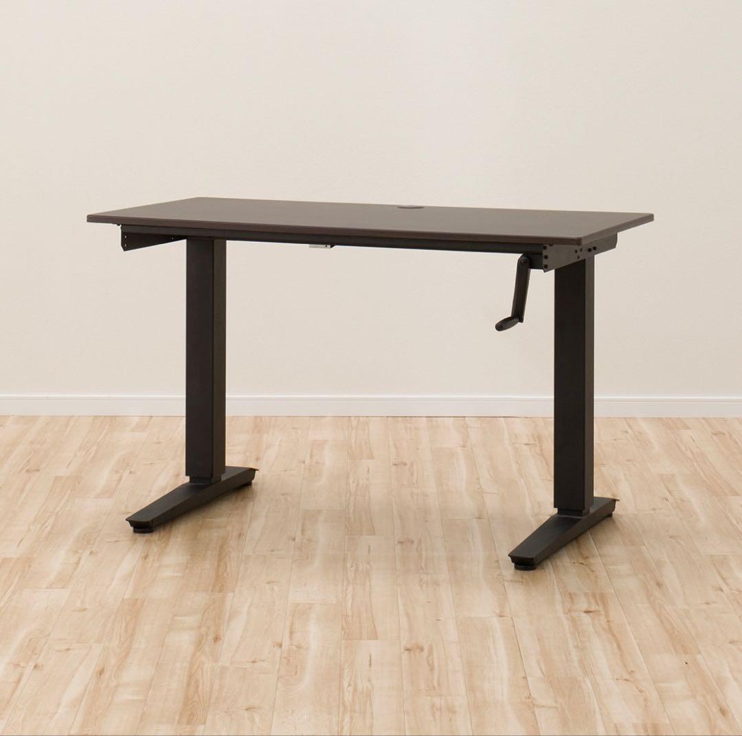 ニトリ　昇降デスク　マーフィー2 120 DBR