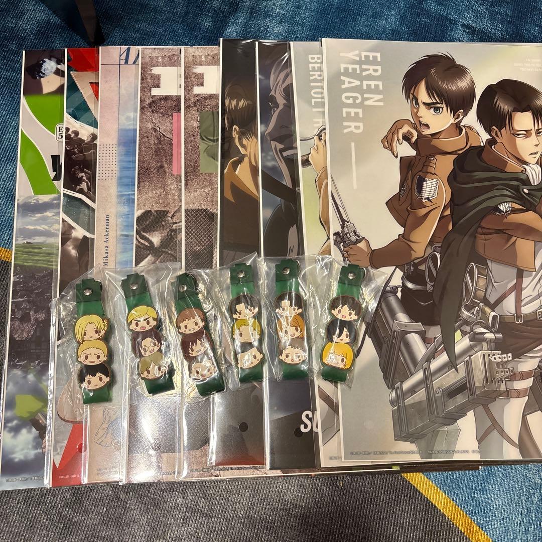 一番くじ　進撃の巨人　A賞　B賞　ラストワン賞　フィギュア　おまけ付き