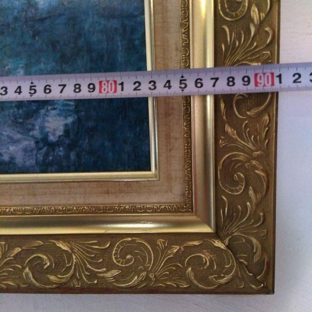 モネ　睡蓮　大判複製画　91✕47cm