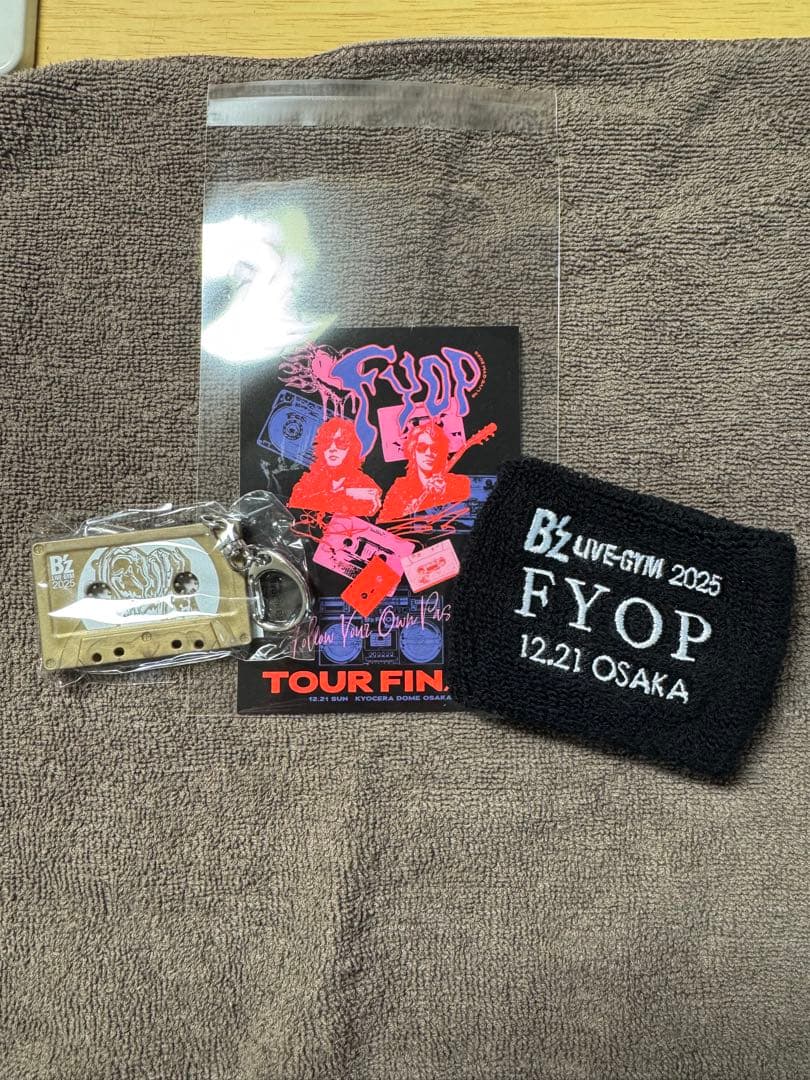 B’z LIVE-GYM 2025-FYOP-ガチャ　ステッカー3点セット