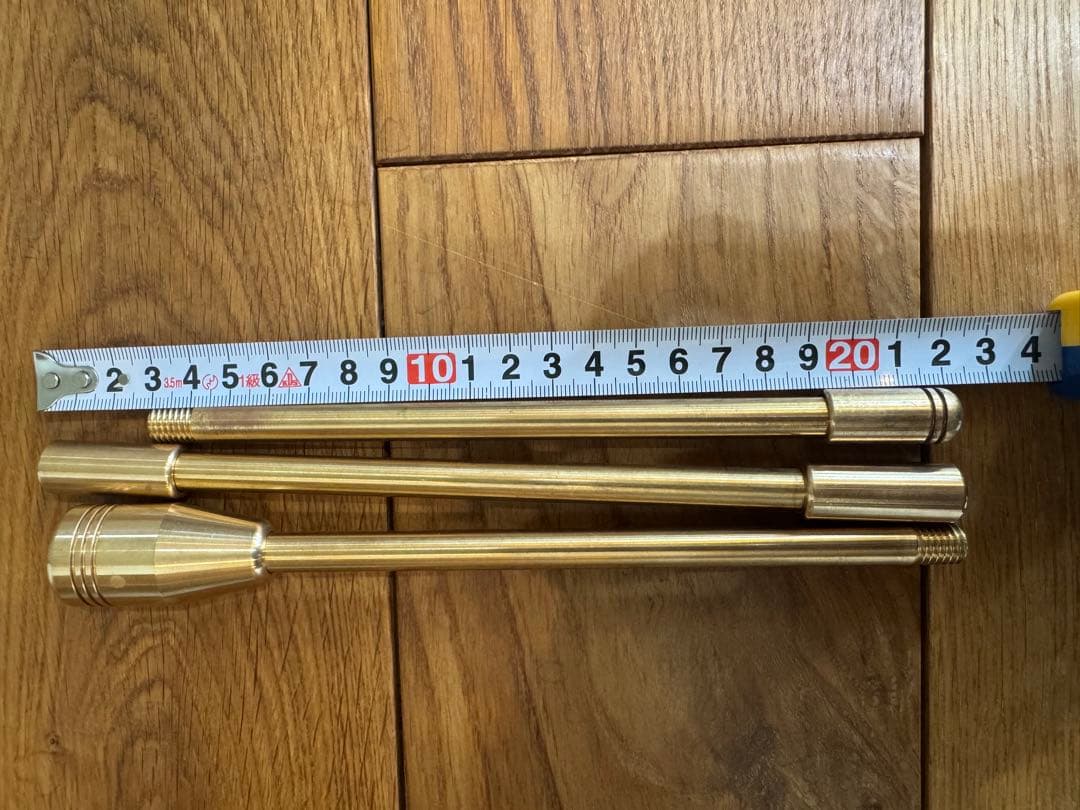 野良道具製作所 ALL真鍮製火吹き棒 野良ブラスター ロング真鍮製 ケース付き