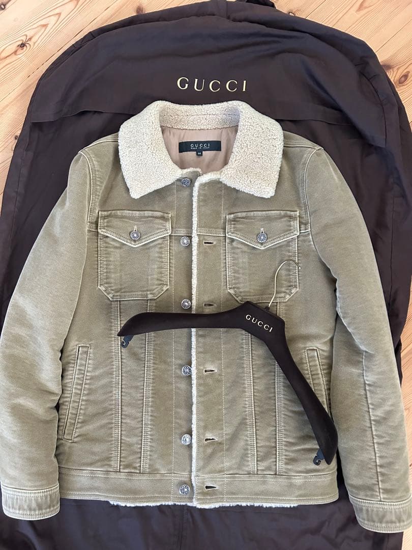 GUCCI グッチ スエード ジャケット 44