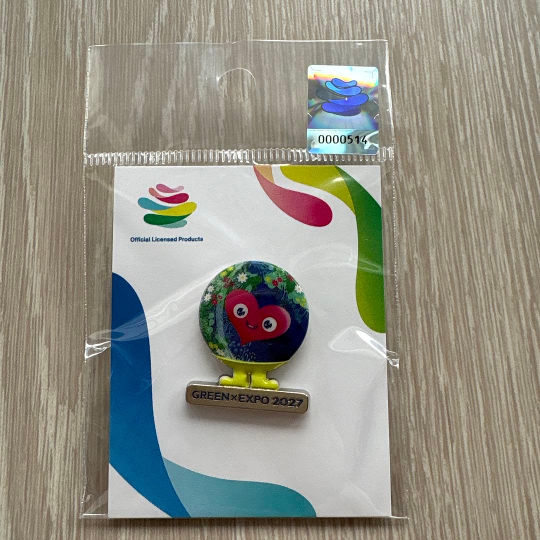 GREEN×EXPO 2027 ピンバッジ