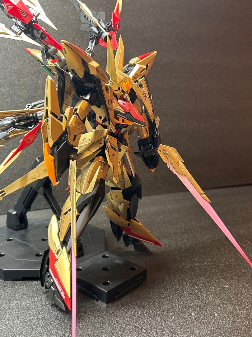 MG エクリプスガンダム&マニューバストライカー　全塗装 完成品 暁カラー