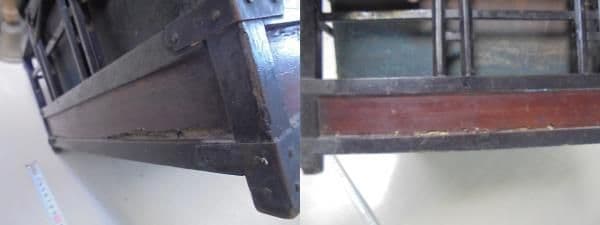 AKa6732　時代　火鉢　幅　約３９ｃｍ　奥行き　約３９ｃｍ　高さ　約１９ｃｍ