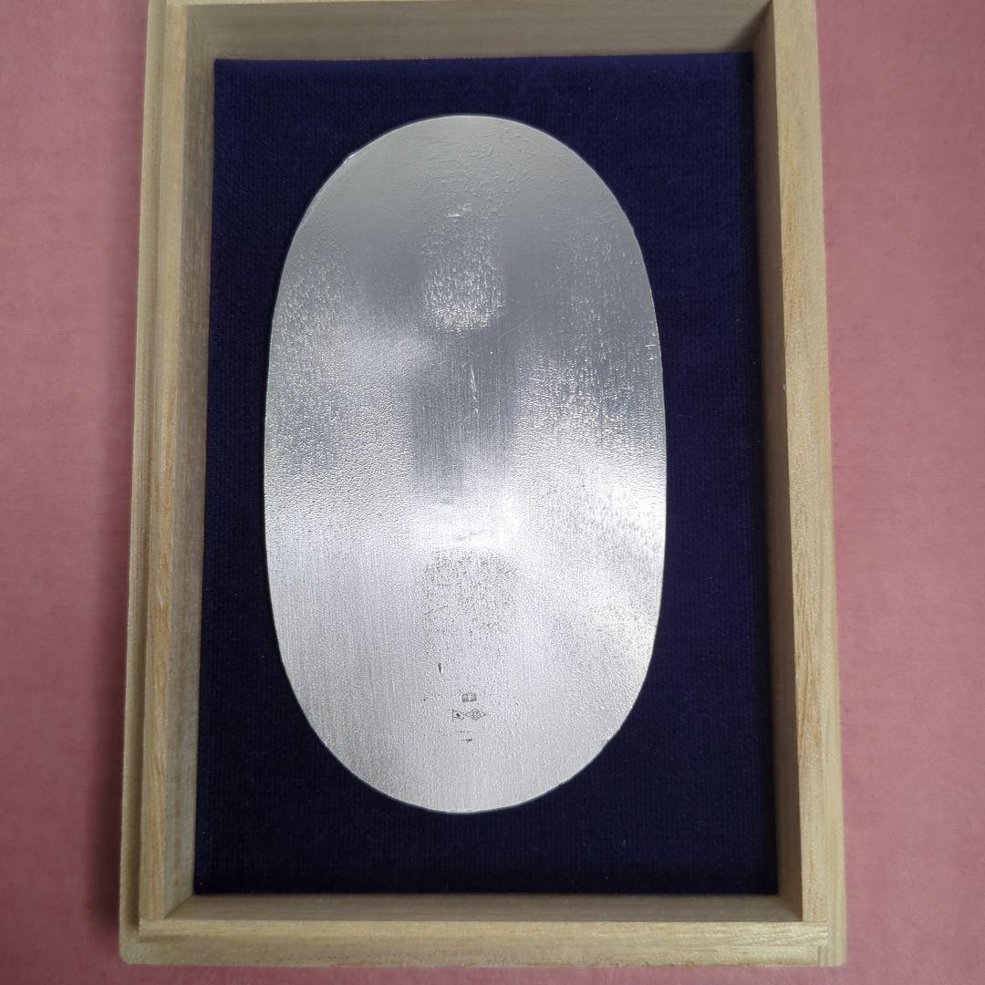 桐箱入純銀造幣局刻印入小判「天保五両判」デザイン純銀小判100g×２