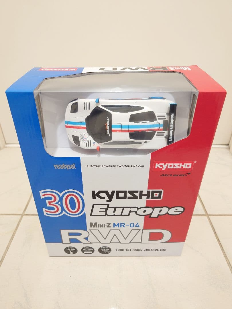 む*ー様 ミニッツ RWD 限定 京商 ヨーロッパ30周年記念仕様 マクラーレン