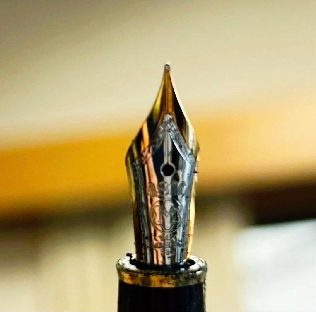 【限定SALE】モンブラン（montblanc）万年筆　美品　14k 585