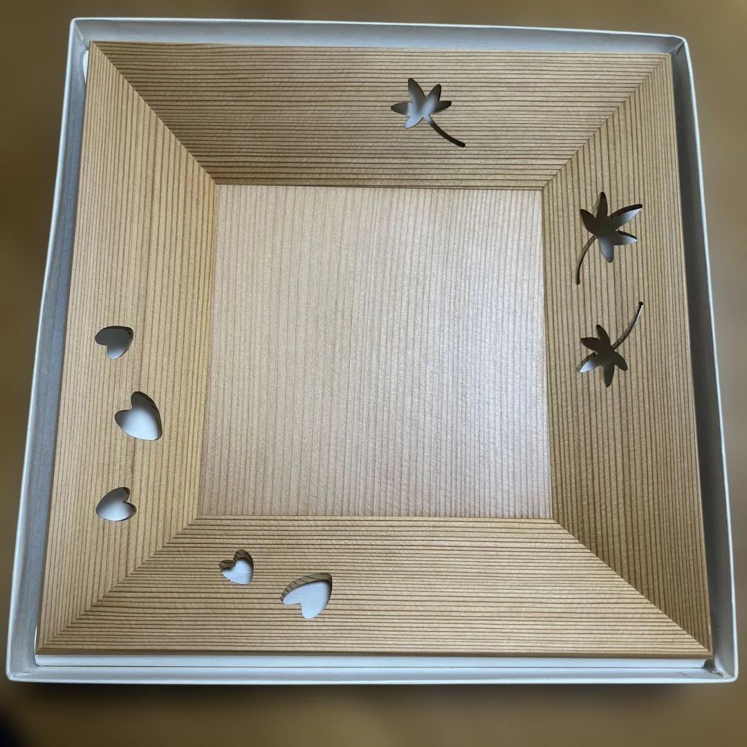 茶菓子盆　透かし紅葉に桜花弁　新品未使用箱入り