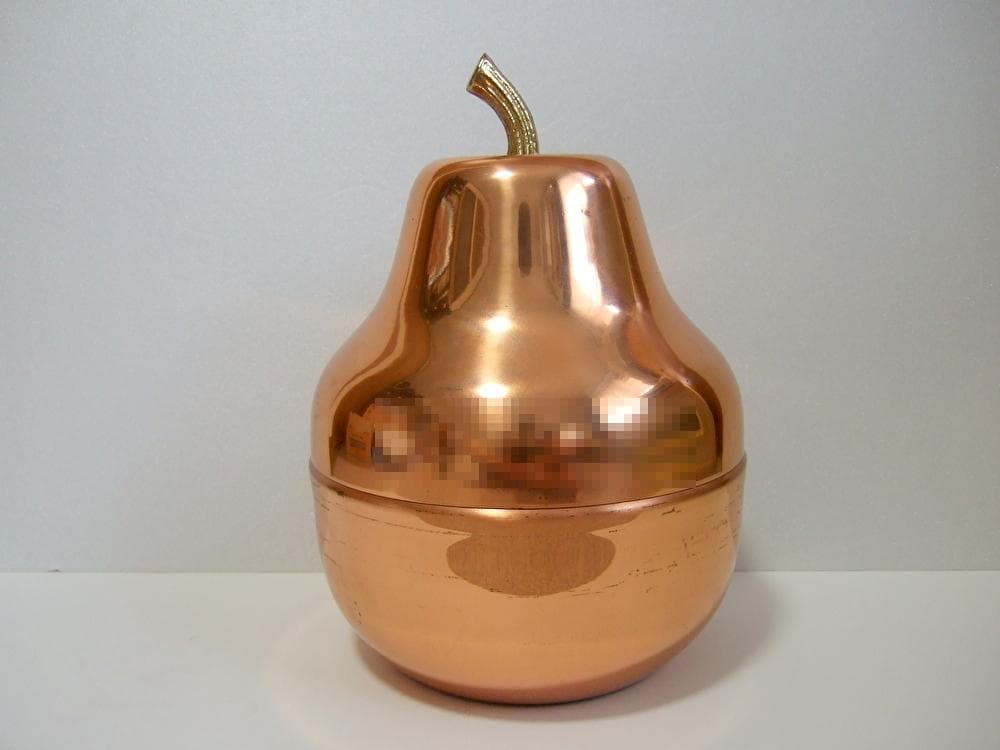 【 ポルトガル製 】洋ナシ型 銅製 アイスペール ヴィンテージ