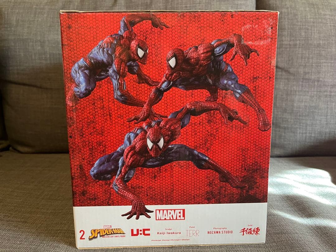 ソフビナル　スパイダーマン　千値練　marvel 岩倉圭二原型　フィギュア