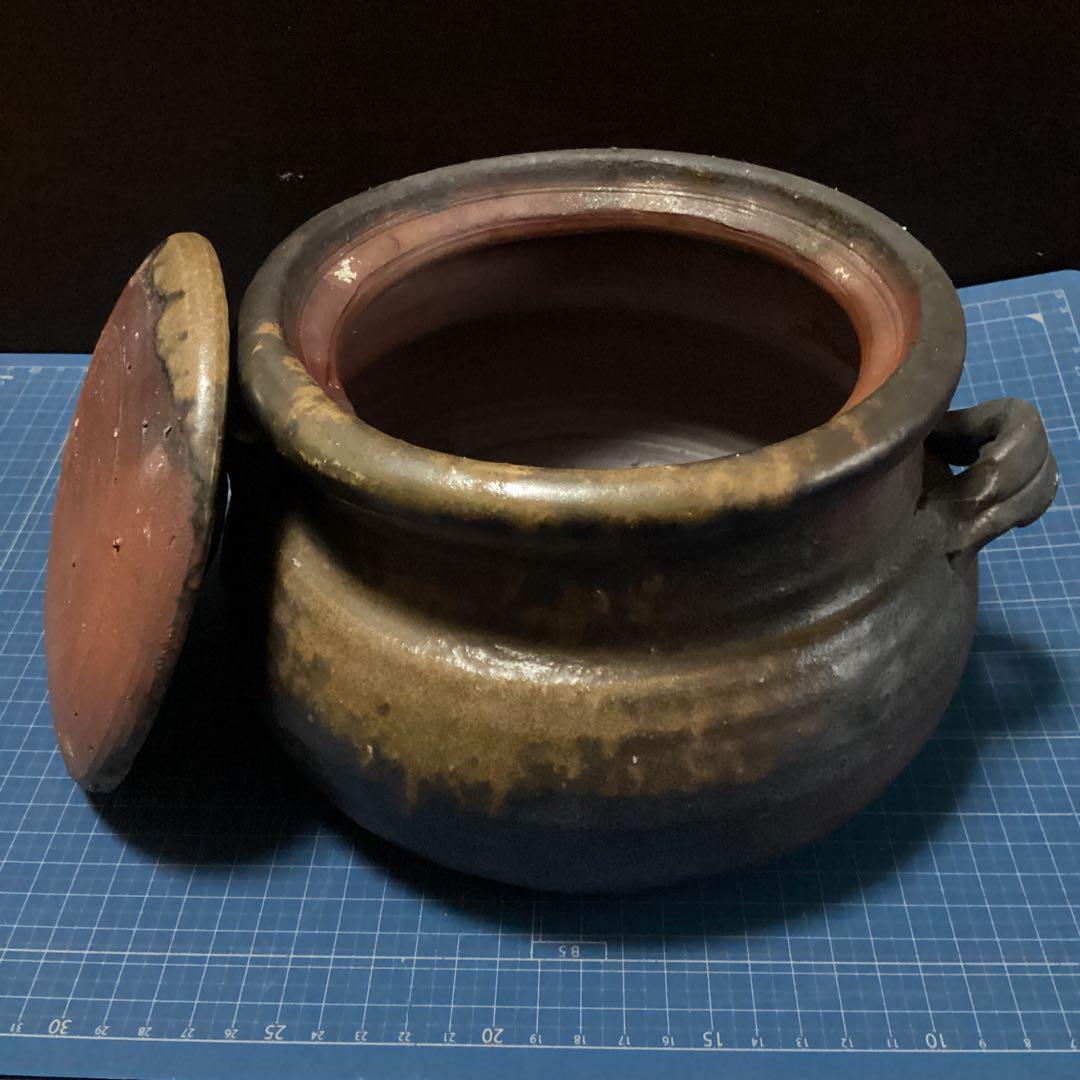 備前焼　茶道具　水指/水差