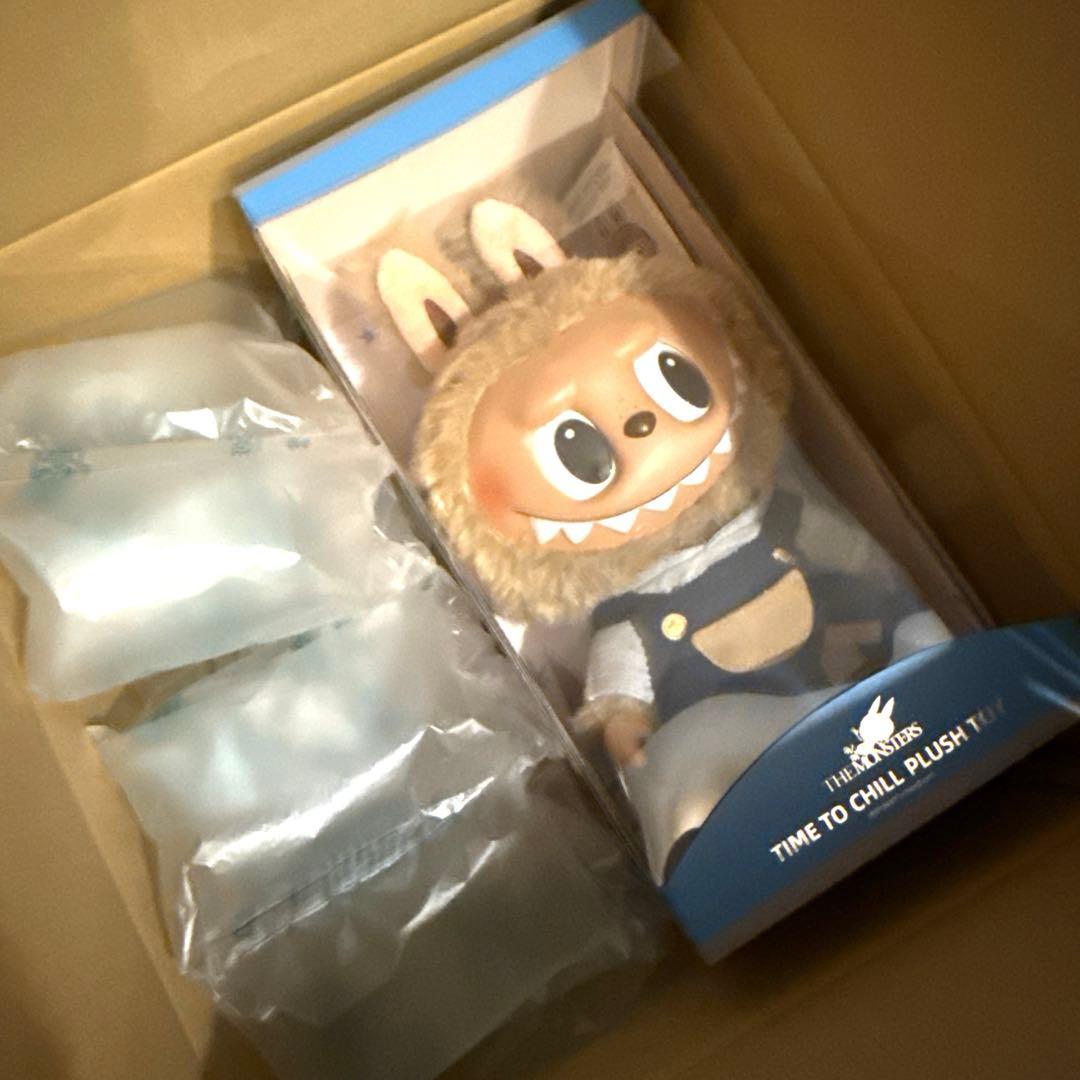 ぬいぐるみ LABUBU Time to Chill-Vinyl Plush Doll