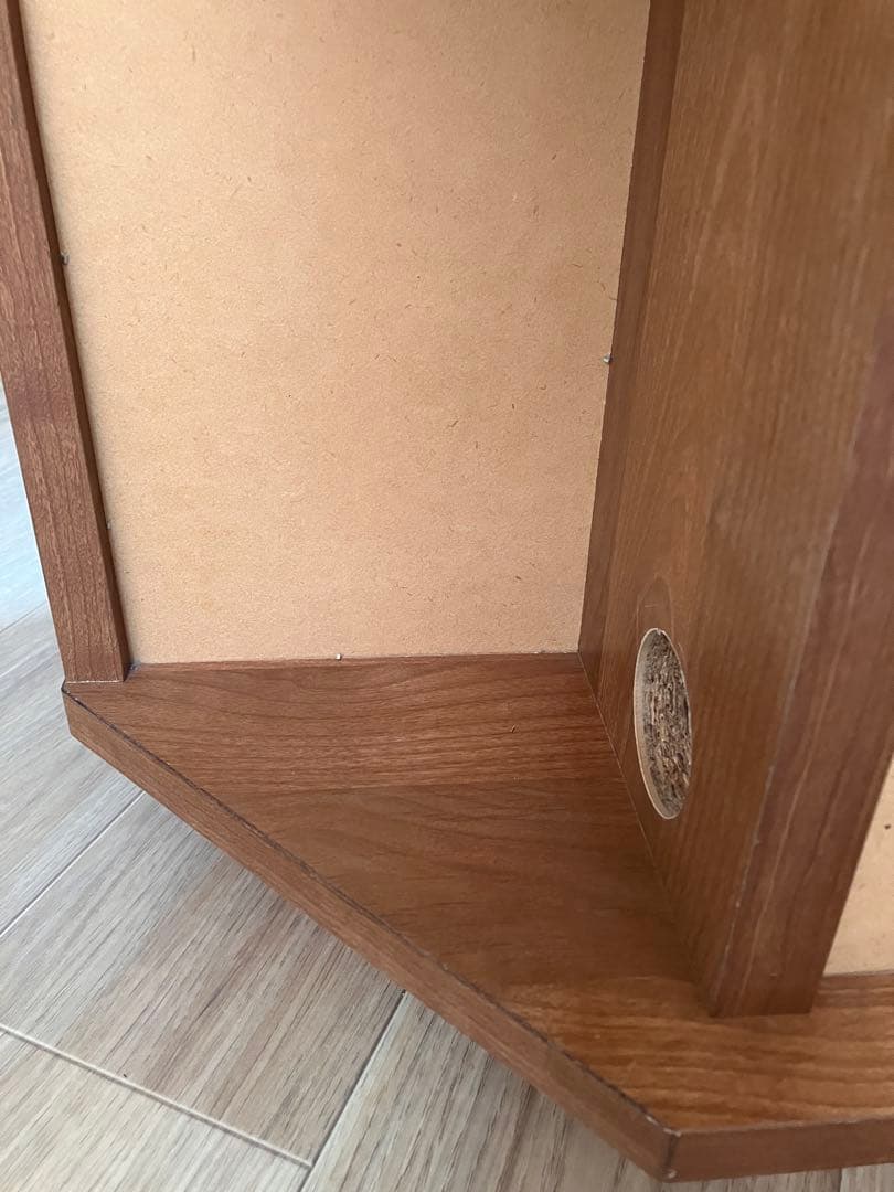 ベルメゾン★アルダー材の低ホルマリンコーナーテレビ台★幅90cm