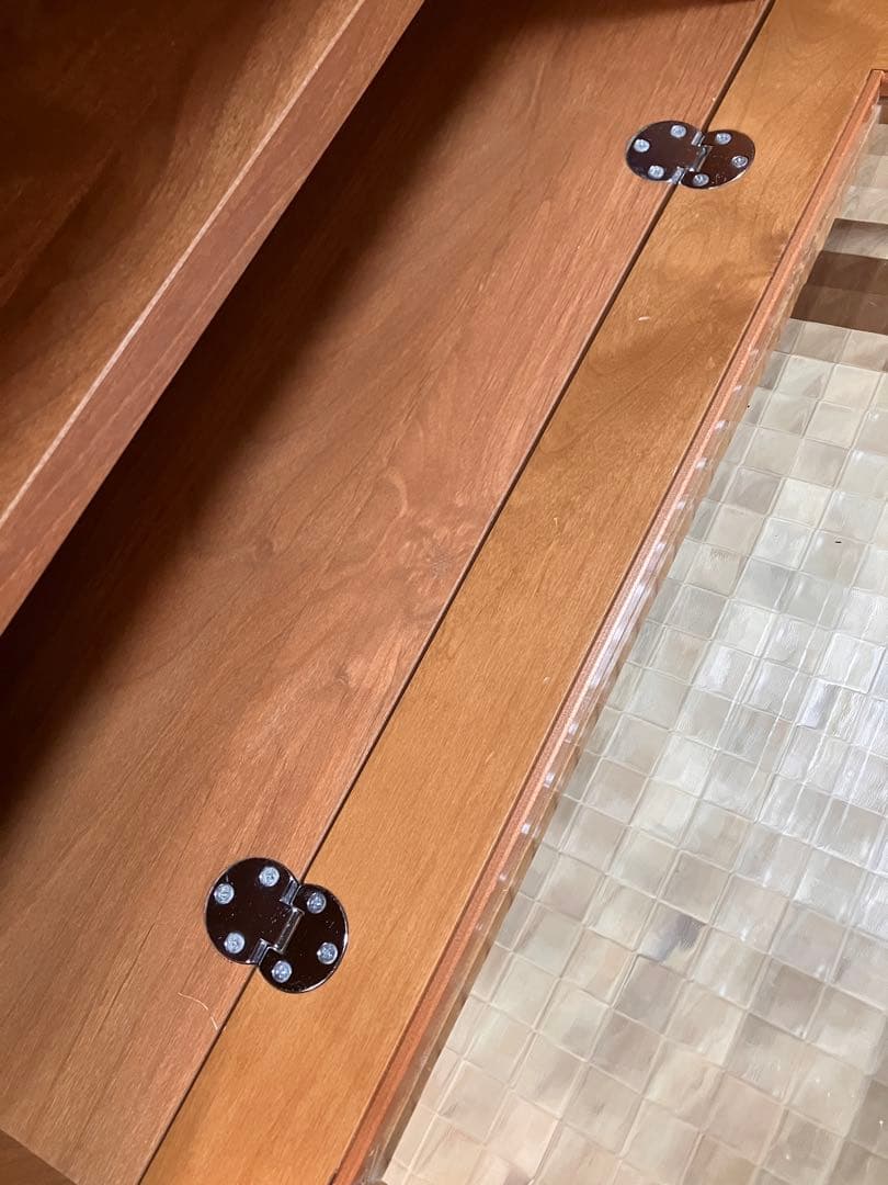 ベルメゾン★アルダー材の低ホルマリンコーナーテレビ台★幅90cm