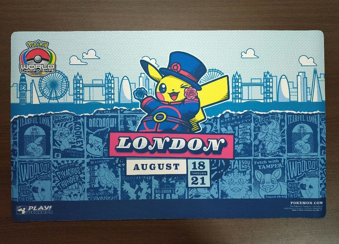 ポケモンカード WCS2022 サイドイベント限定 プレイマット