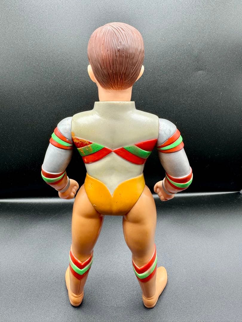 トリプルファイター　30cm ブルマァク　ソフビ　年代物　1970年代