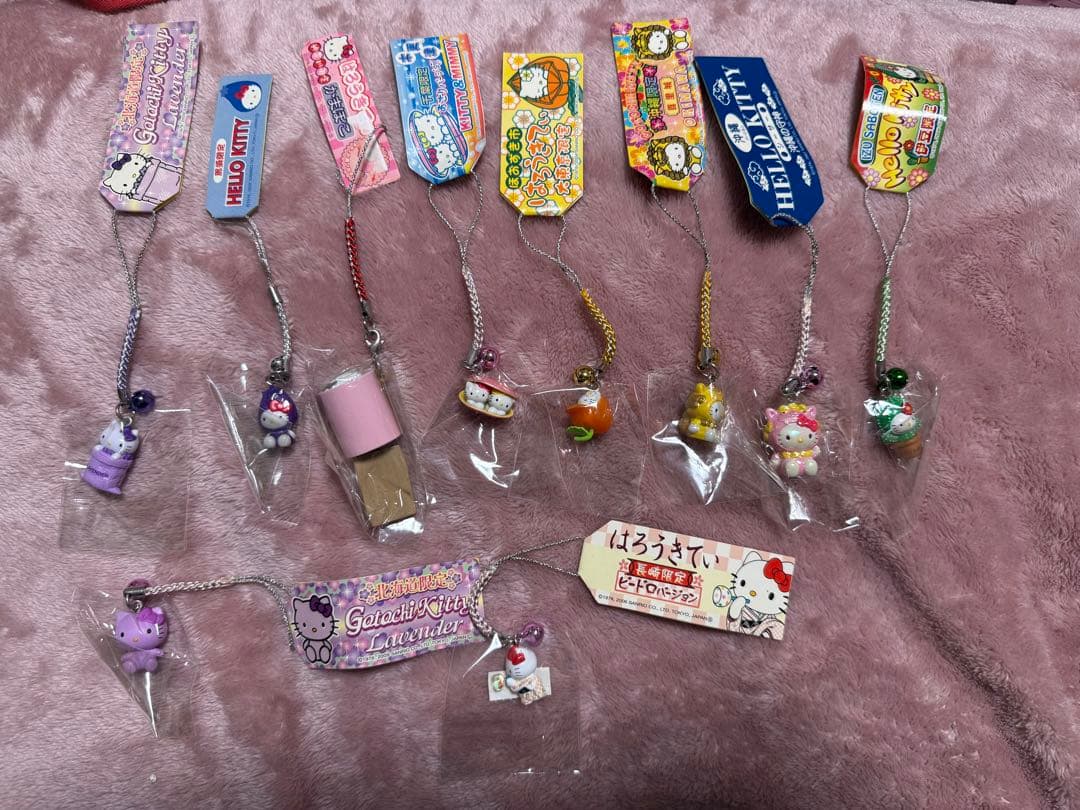 キティーちゃん ご当地根付け まとめ売り