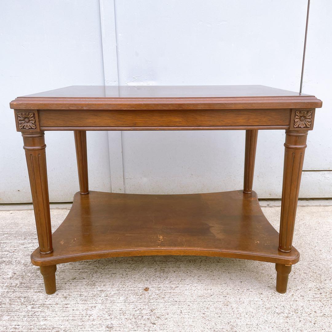 マルニ木工 maruni センターテーブル 棚付き クラシック 地中海ロイヤル