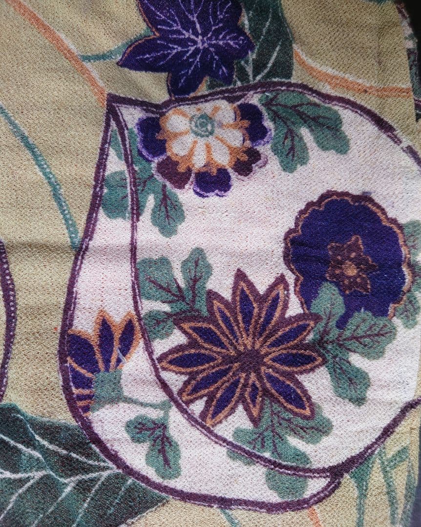 縮緬　大正時代　子ども着物　正絹　アンティーク