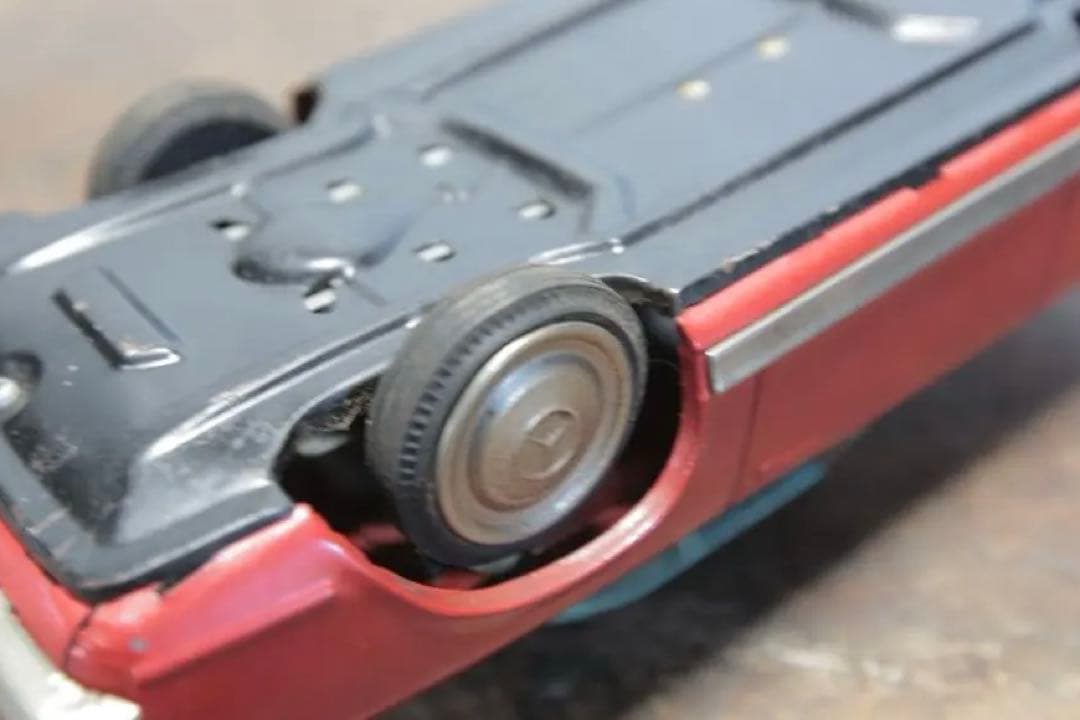 吉屋製 KOブリキ自動車 メルセデスベンツ230SL