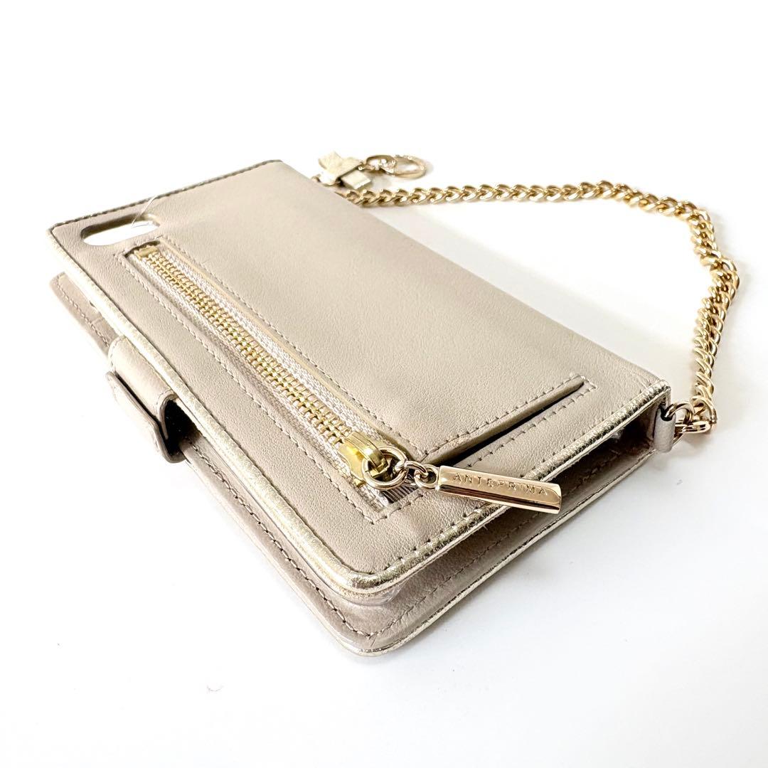 ✨新品✨アンテプリマ✨スプマンテ✨iPhoneSE✨ベージュ✨iphoneケース