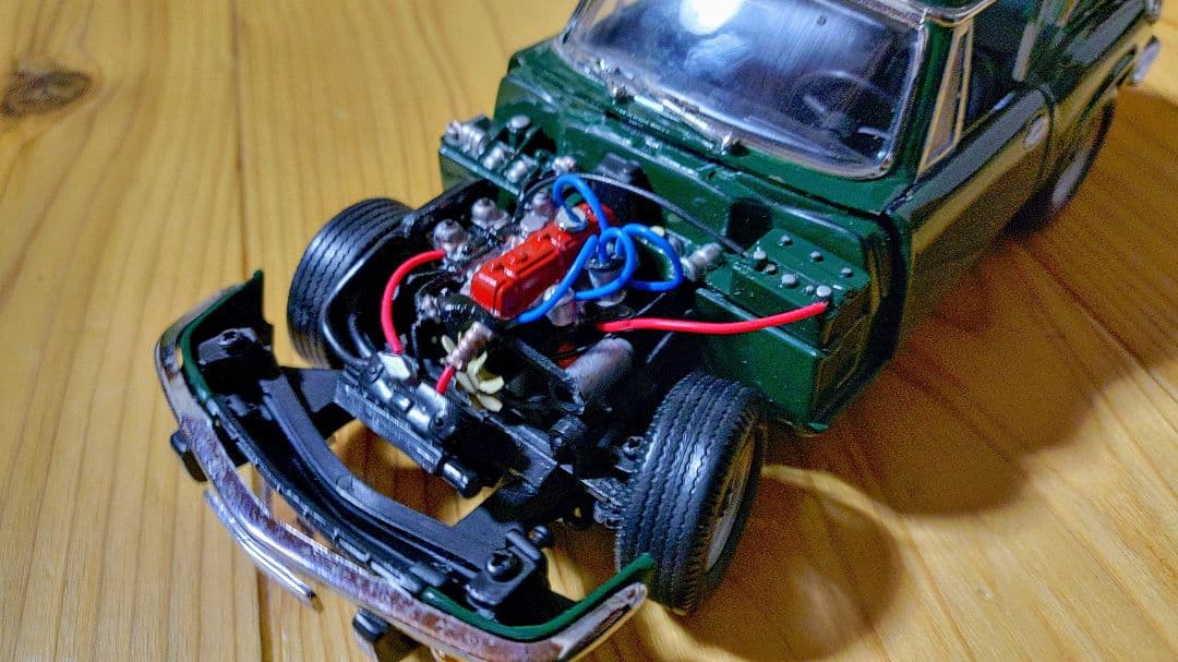 1/18　ミニカー　トライアンフ　GT6　MK3　スピットファイア　カスタム　改