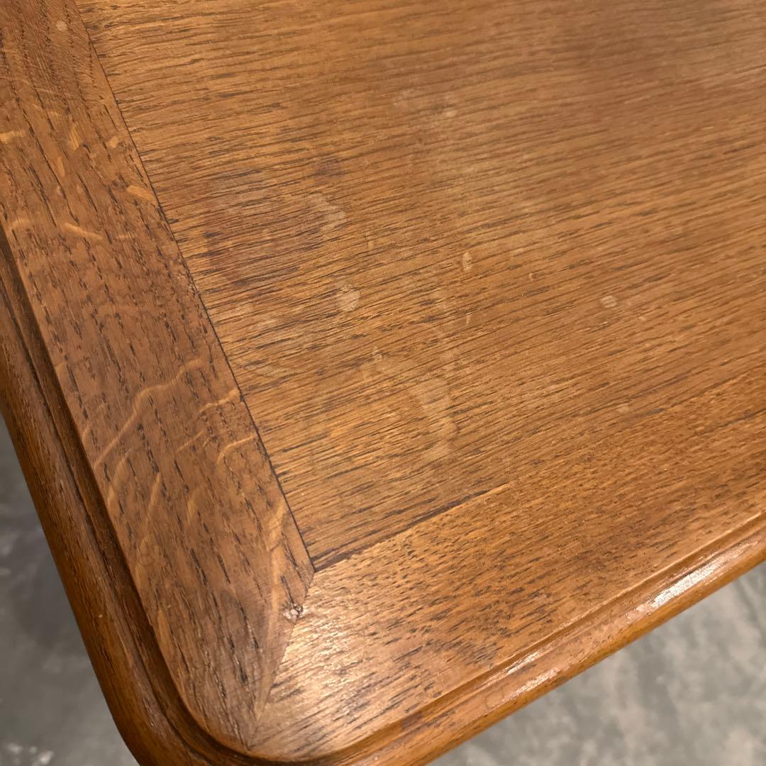 年末年始saleヴィンテージ　木製サイドテーブル　引き出し／扉収納付き　1