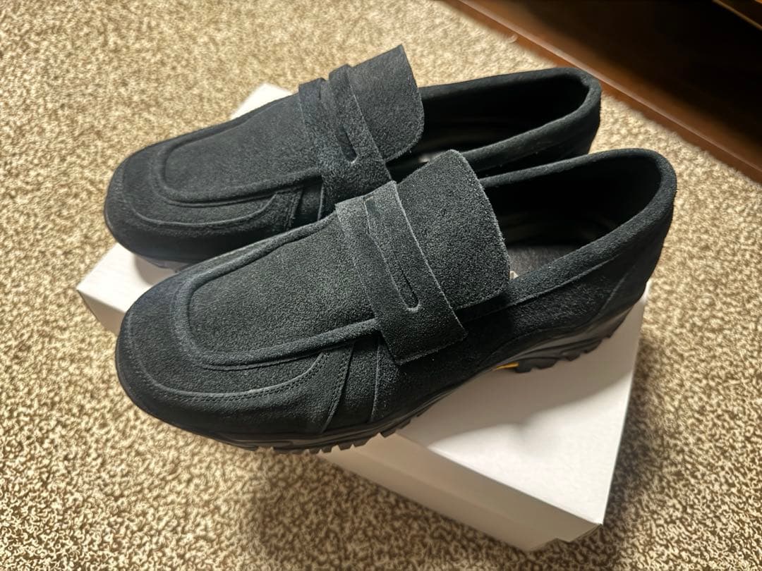 ゆ*ょ様 VIBRAM×OPENING ACT リアルレザースウェードローファー