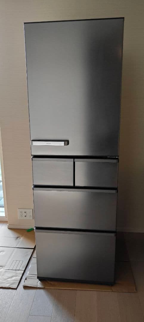 AQUA AQR-SV42H チタニウムシルバー （定格内容積415L）