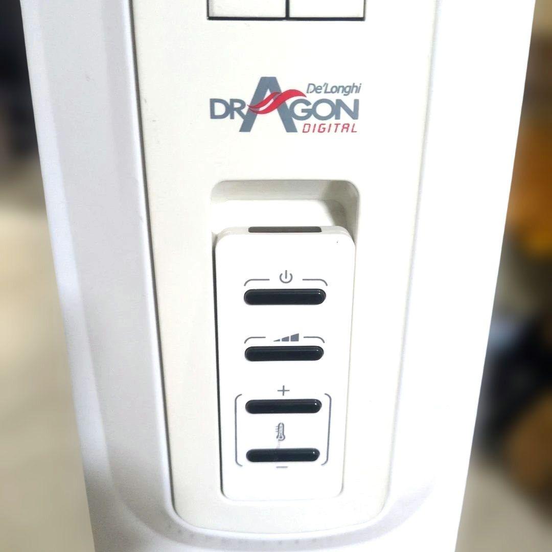 DeLonghi オイルヒーター TDD0915W リモコン付