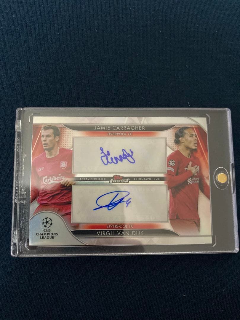 Topps finest UEFA 22-23 ファンダイク＆ギャラガー