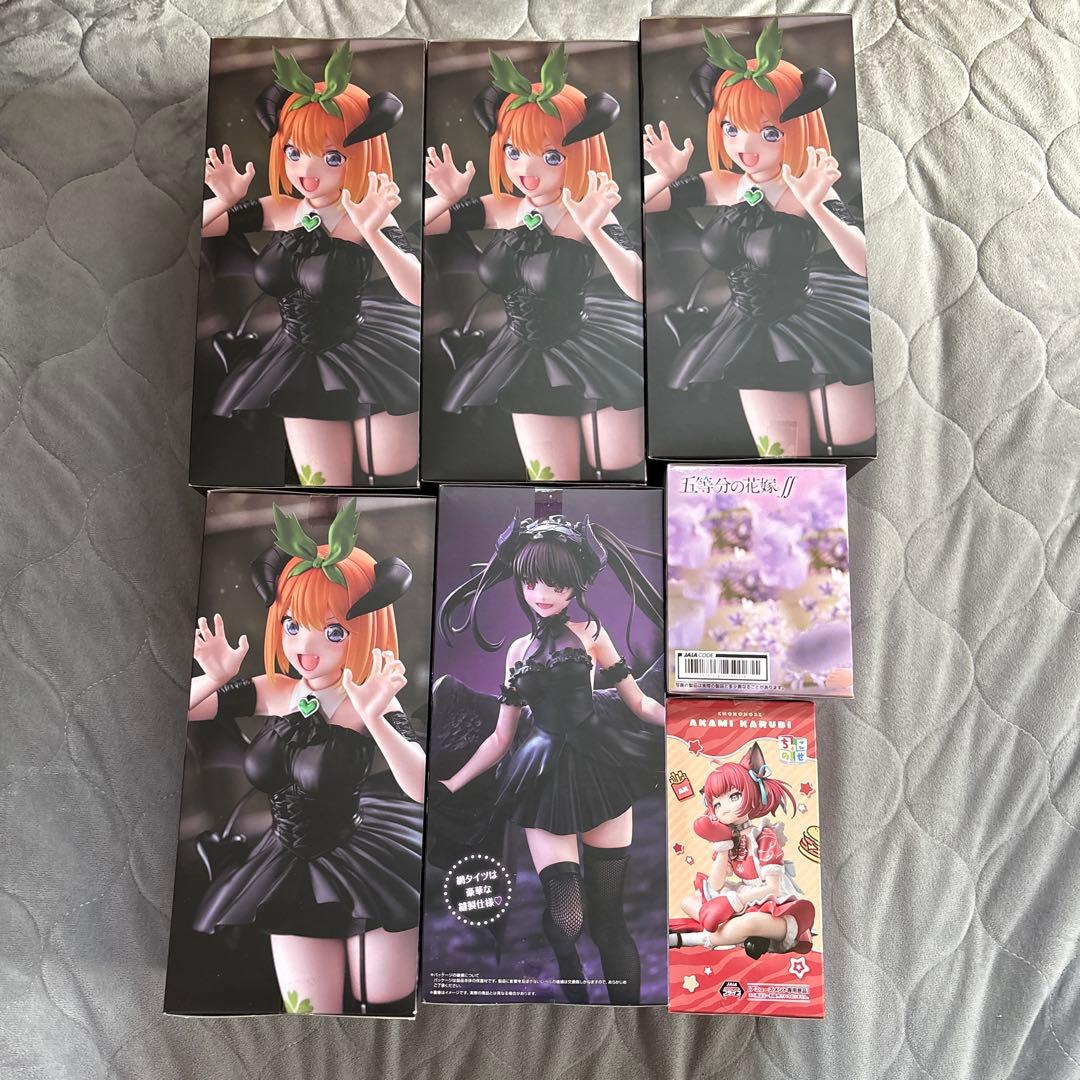 美少女系プライズフィギュア7個セット