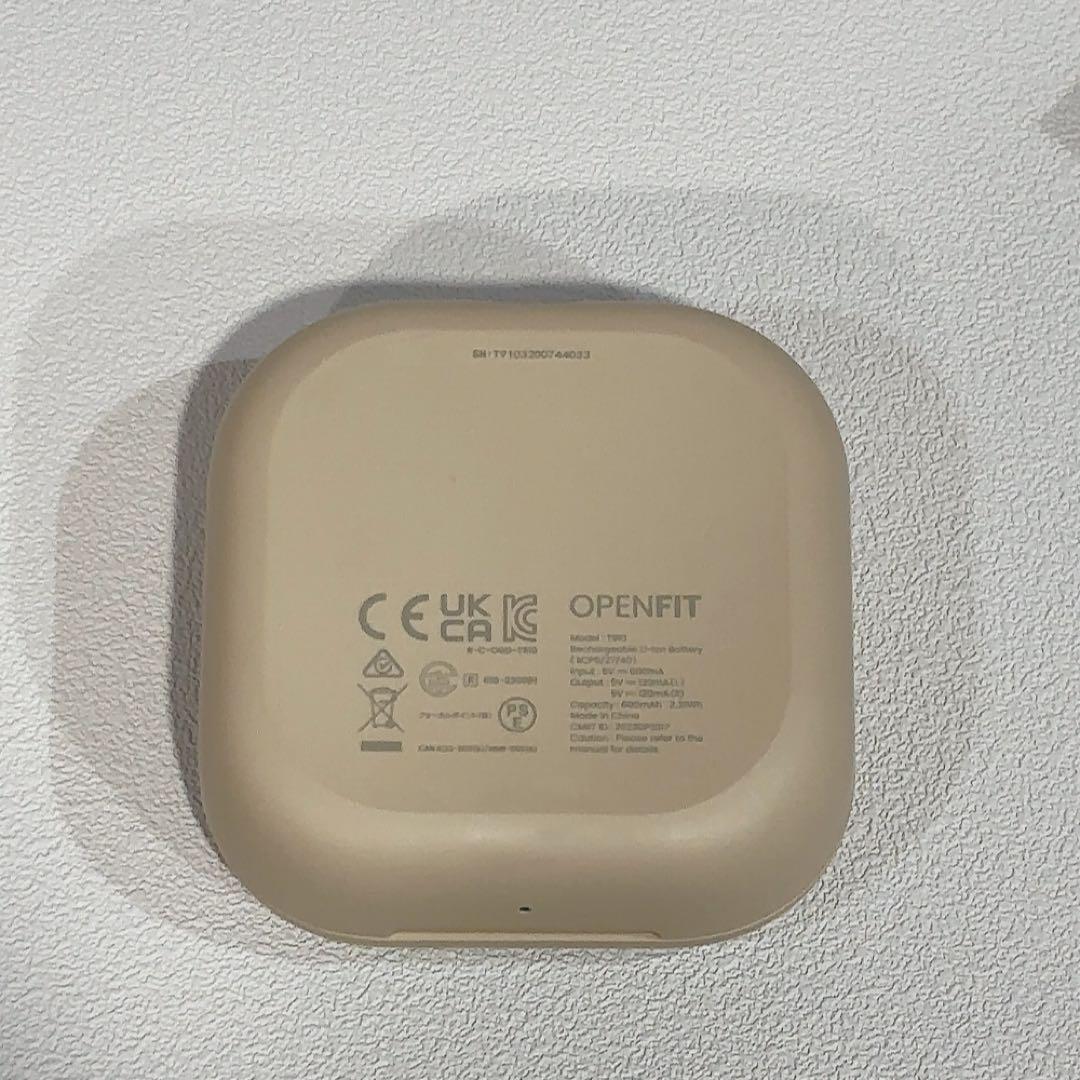 SHOKZ OPENFIT ベージュ 骨伝導イヤホン