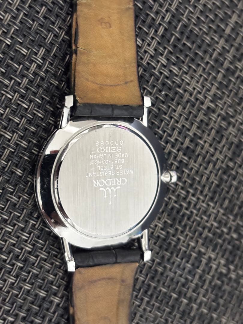 美品セイコー CREDOR メンズ腕時計