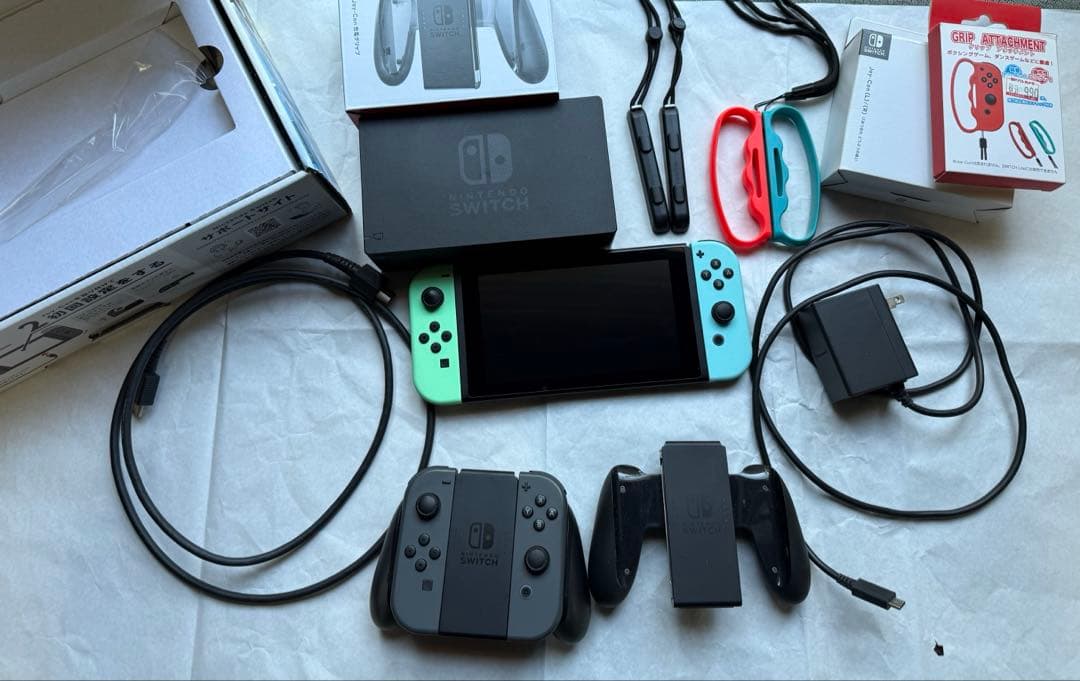 Nintendo Switch 本体+付属品+SDカード