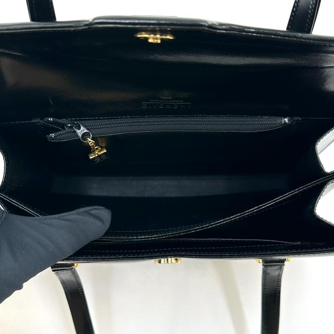 GIVENCHY ジバンシー 4Gロゴ フォーマル ハンドバッグ ゴールド金具