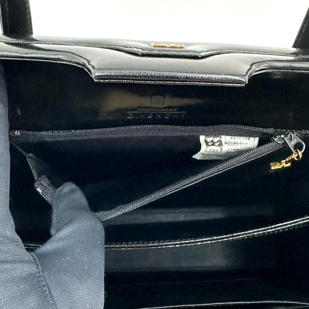 GIVENCHY ジバンシー 4Gロゴ フォーマル ハンドバッグ ゴールド金具
