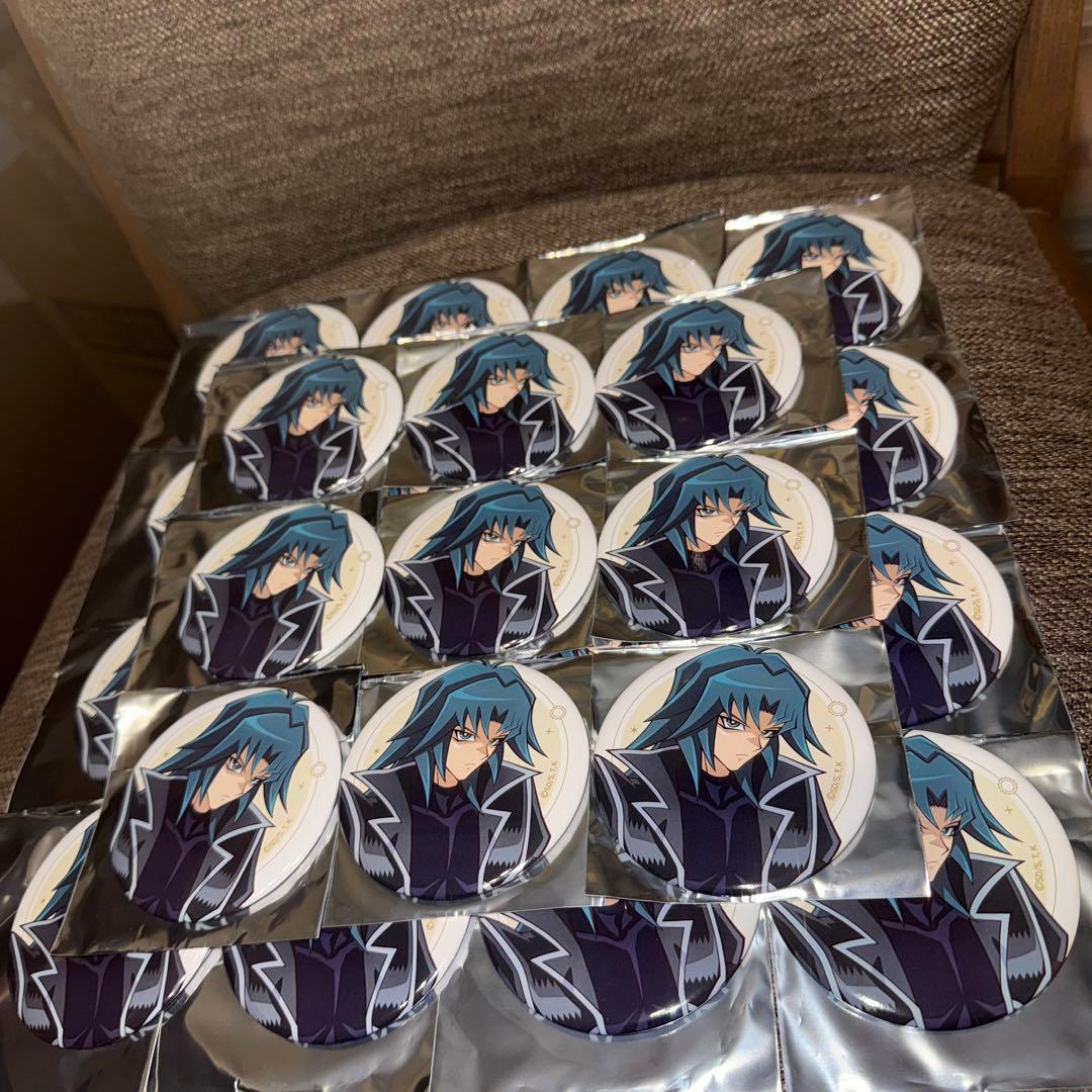 遊戯王 デュエルモンスターズGXコラボカフェ　BLANC缶バッジ 丸藤亮 25点