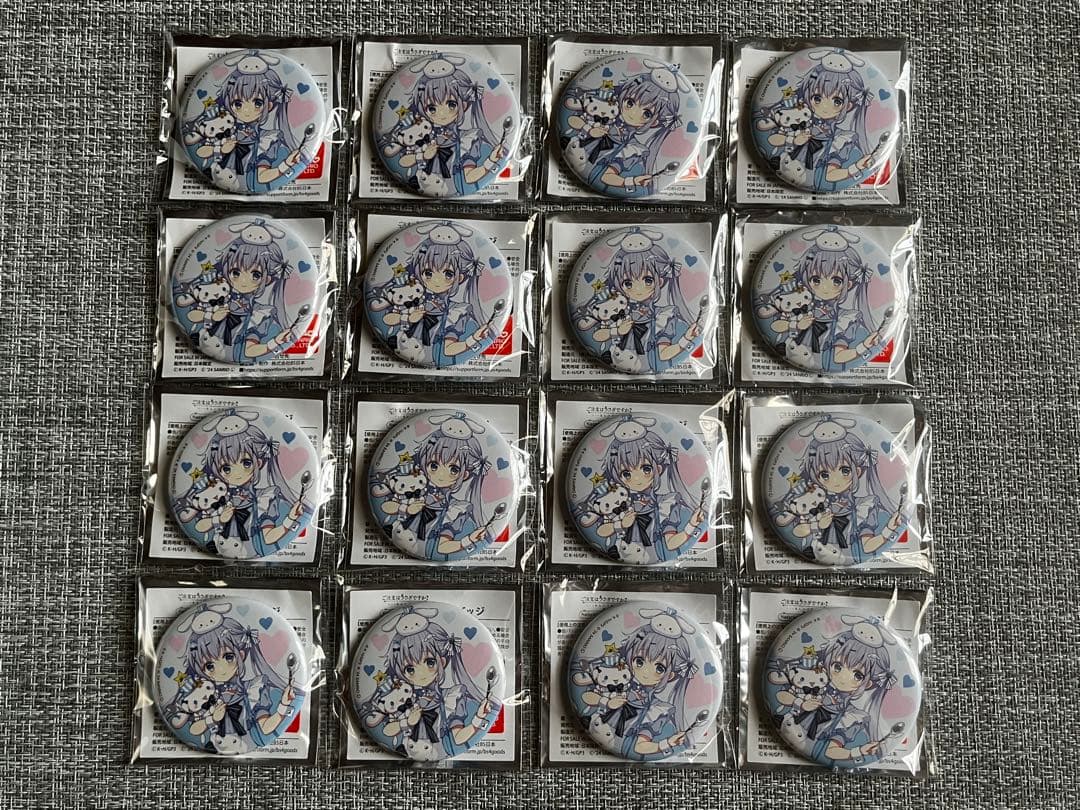 ごちうさ ご注文はうさぎですか？ サンリオ 缶バッジ チノ