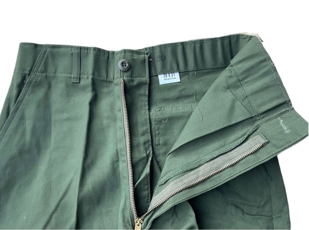 米軍ベイカーパンツOG-507ユーティリティトラウザース28×31