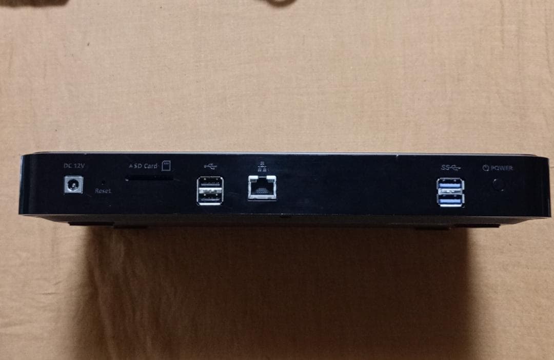 ★【動作品】QNAP HS-210 2TBファンレス NAS 静音②【送料無料】