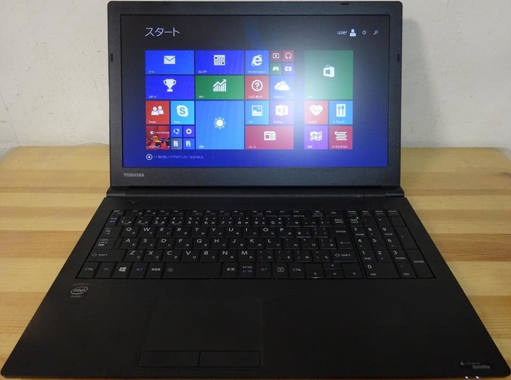 東芝ノートパソコン Dynabook Satellite B35/R/中古特価品