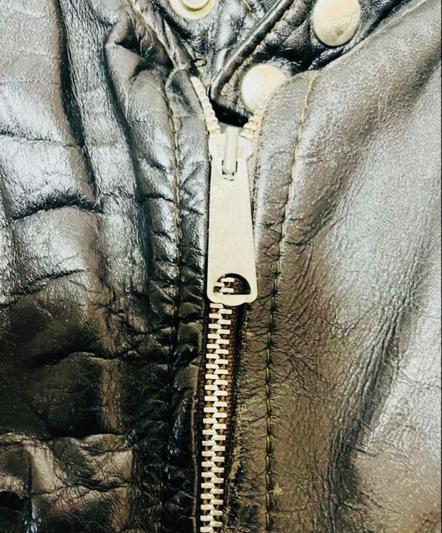 BROOKS ブラック シングルライダース 60s 70s ジョニー ディップ